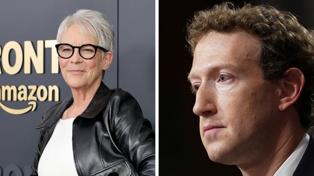 Jamie Lee Curtis, Mark Zuckerberg