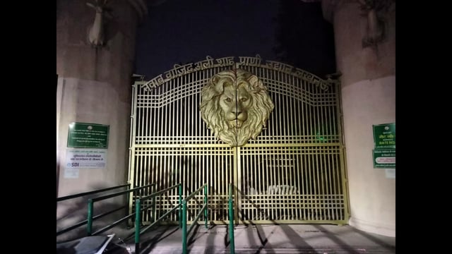 The Lucknow Zoo shut on Tuesday evening. (HT)