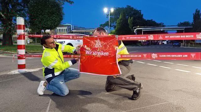 Streik bei Ford in Köln