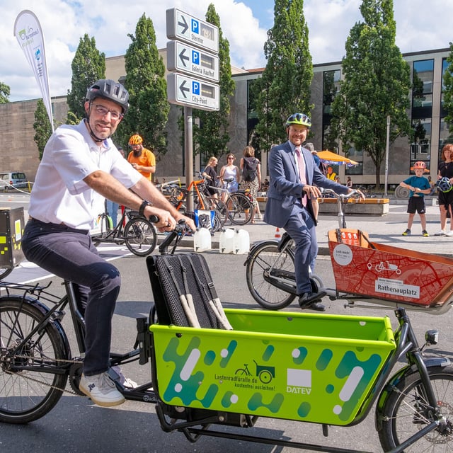 Nürnberger OB freut sich über "wachsende Beteiligung am Stadtradeln"