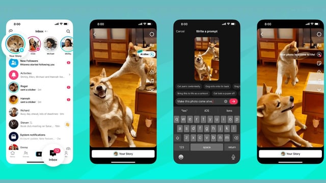 All AI-generated videos feature a label and C2PA metadata to minimise the risk of deepfakes