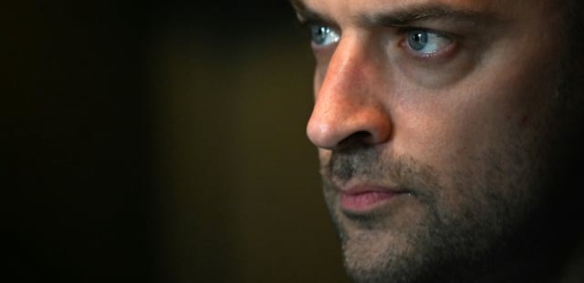 Le ministre français des Affaires étrangères Jean-Noël Barrot, le 12 mai 2025 à Pont-L'Evêque