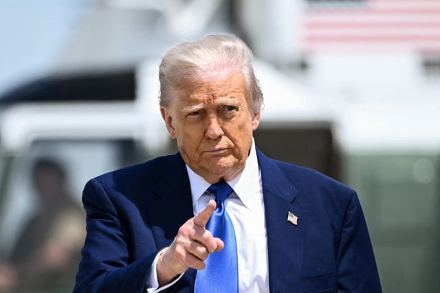 US President Donald Trump will be hoping April&#39;s inflation report might convince the Fed to lower the base rate.