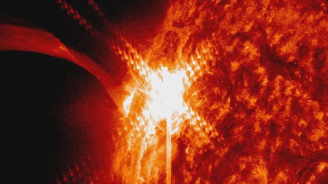 x2.7 solar flare on May 14, 2025
