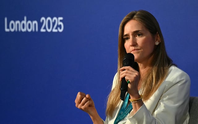 Sara Aagesen, ministre espagnole de la Transition écologique.
