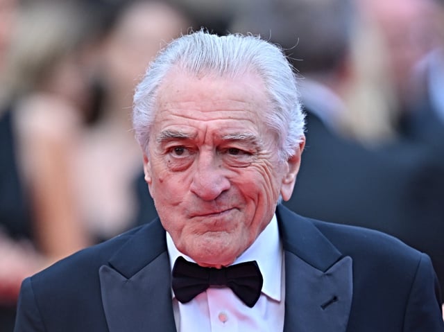CANNES, FRANCE - MAY 13: U.S. actor Robert De Niro arrives for the Opening Ceremony and the screening of the film 'Partir un Jour' (Bye Bye) at the 78th edition of the Cannes Film Festival in Cannes, France on May 13, 2025. (Photo by Mustafa Yalcin/Anadolu via Getty Images)