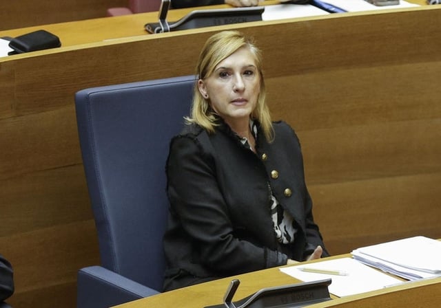 Imagen de archivo de la exconsellera de Justicia e Interior Salomé Pradas