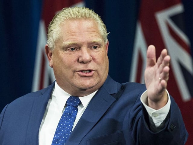 Ontario Premier Doug Ford.