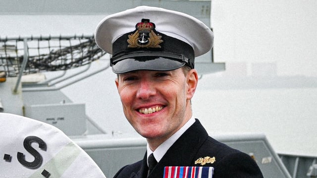 Lieutenant Commander Martyn Mayger assumed command of HMS Tyne in February