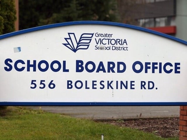 The investigation started after the school district says it was made aware of the "concerning allegations." TIMES COLONIST FILE PHOTO