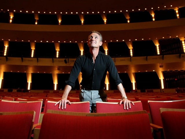 NAC Orchestra musical director Alexander Shelley looks around Southam Hall — a place he's called home for the last 10 years.
