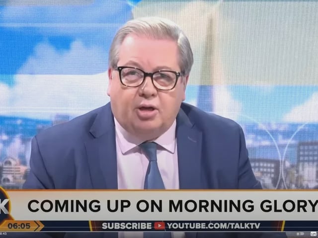Mike Graham on the Talk breakfast show Youtube stream on 14 May 2025. Picture: Talk/Youtube screenshot