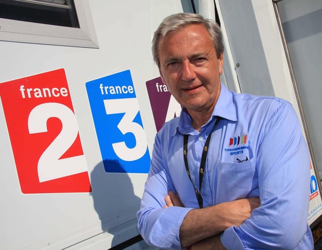 Daniel Bilalian (ici en 2009) ex-présentateur des JT d’Antenne 2 et France 2, est mort mercredi à 78 ans des suites d’une maladie, a annoncé sa famille. Il avait aussi dirigé le service des sports de France Télévisions.