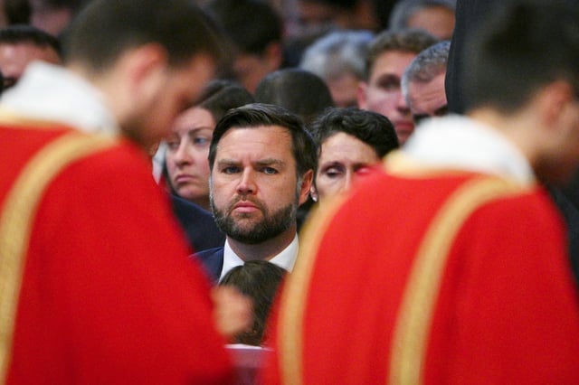 Vice President Vance last visited the Vatican on Good Friday. 