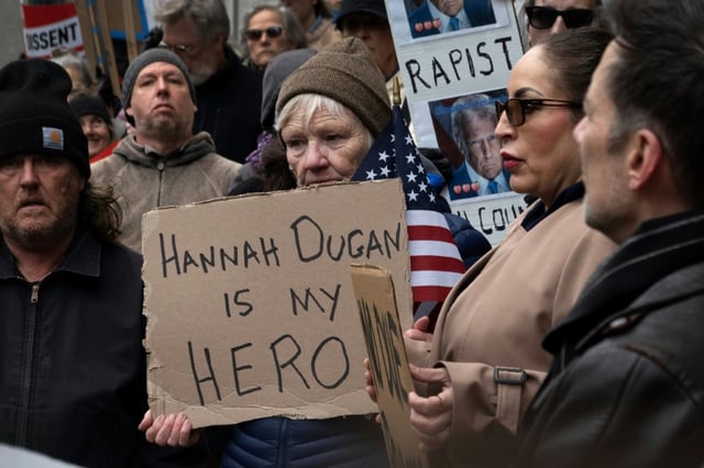 The case has sparked protests by those opposed to US President Donald Trump's immigration crackdown