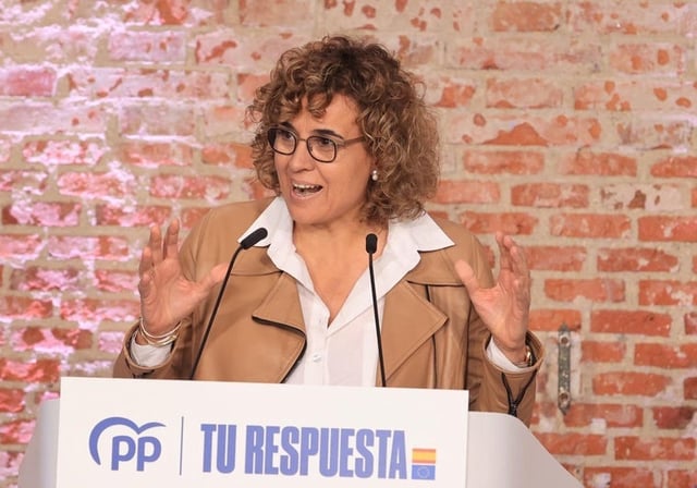 La vicepresidenta del Grupo PPE, Dolors Montserrat