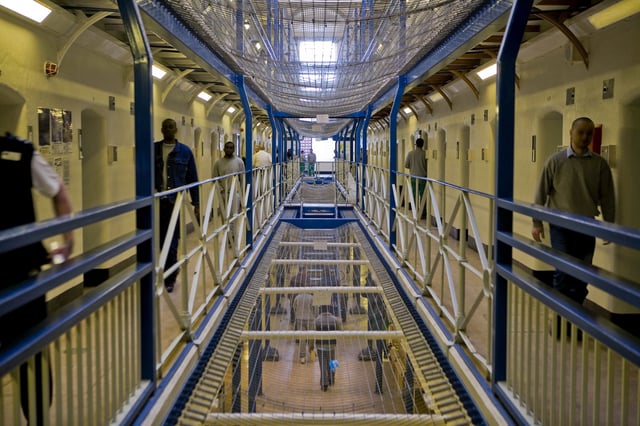 The UK&#39;s prison population is almost full but how does it compare with Europe (Photo: Getty)