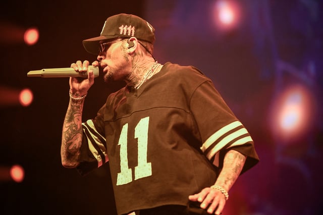 Le chanteur Chris Brown.