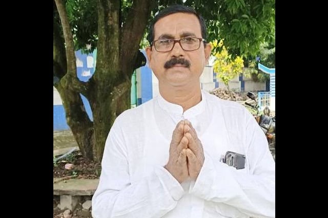 Trinamul Congress MLA Tapas Saha [Photo:Twitter/@Tapas Saha]