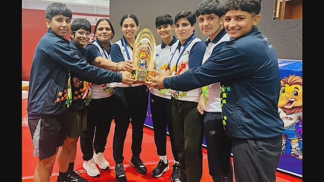 Haryana tops wrestling tally ahead of Bihar, Maharashtra, Delhi in Khelo India Youth Games (KIYG) 2025 on Thursday. (Photo credit: SAI Media/IANS)