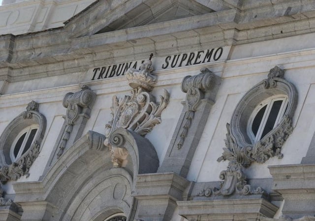 Fachada del Tribunal Supremo