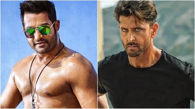 Jr NTR and Hrithik Roshan will face off soon in War 2.