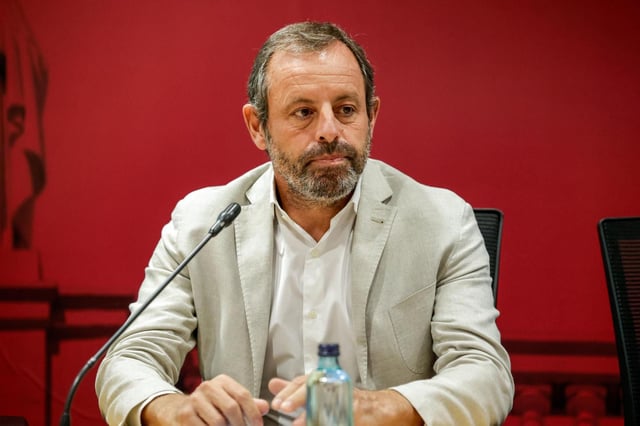 El expresidente del FC Barcelona Sandro Rosell