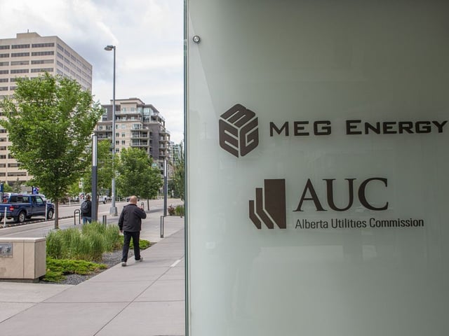 The MEG Energy headquarters in Calgary, Alberta, Canada, on Monday, June 20, 2022. Calgary, surrounded by fields of oil, natural gas, wheat and barley that make Canada a global exporting powerhouse, is at the epicenter of a post-Covid economic expansion. Photographer: Gavin Bryan John/Bloomberg
