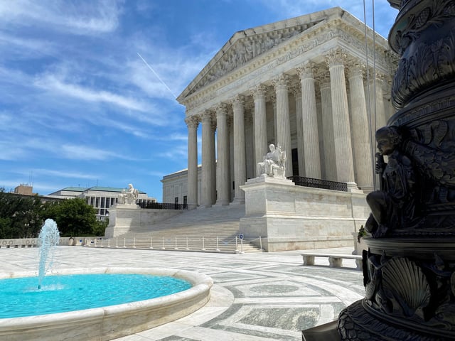 A general view of the U.S. Supreme Court building in Washington, U.S., June 1, 2024. REUTERS/Will Dunham/File Photo