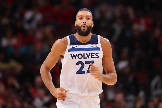 Rudy Gobert #27 of the Minnesota Timberwolves (Photo by Michael Reaves/Getty Images)