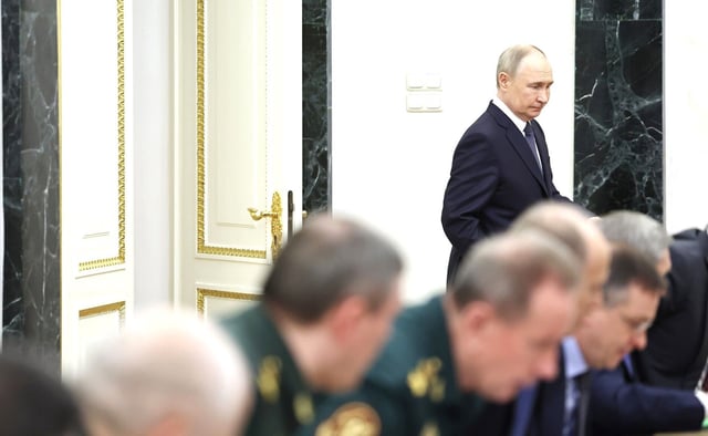 El presidente de Rusia, Vladimir Putin.