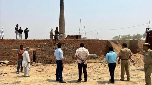 Police said those detained were found to be residing at a brick kiln in Khajpur village for the past 3-4 months after shifting from a nearby state. (Representational image)