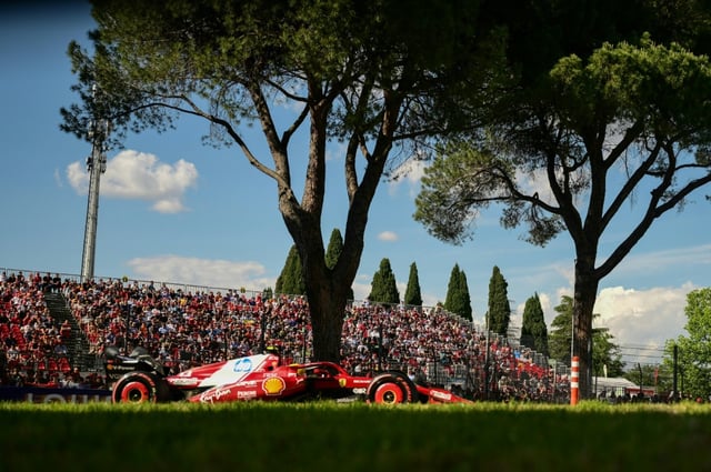 Ferrari's British driver Lewis Hamilton