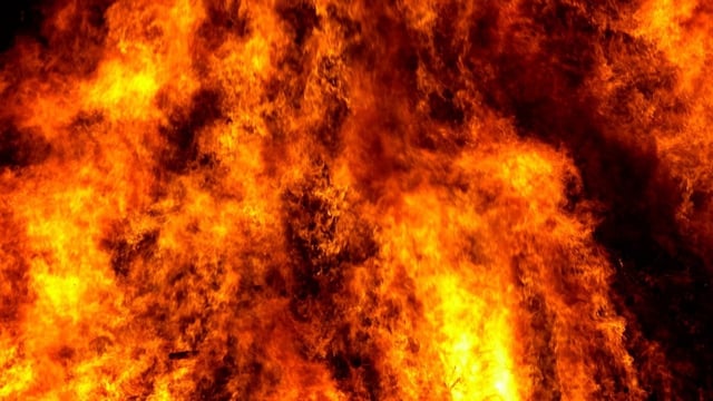 A car explosion was reported near Desert Regional Hospital in Palm Springs, California. 