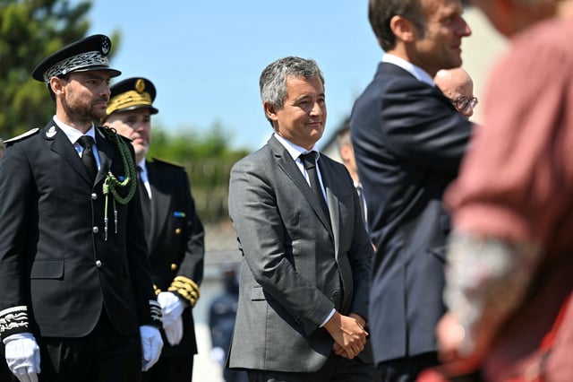 Le ministre de la Justice Gérald Darmanin.