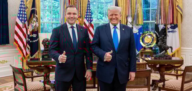 Kandidat von Trumps Gnaden: Karol Narwocki besuchte den US-Präsidenten im Oval Office
