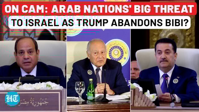 Arab nations' biggest threat to Israel after Trump abandons Netanyahu?