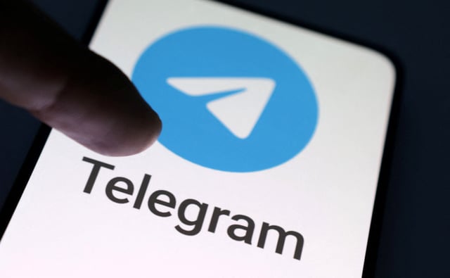 Telegram app logo is seen in this illustration taken, August 27, 2024. REUTERS/Dado Ruvic/Illustration/File Photo