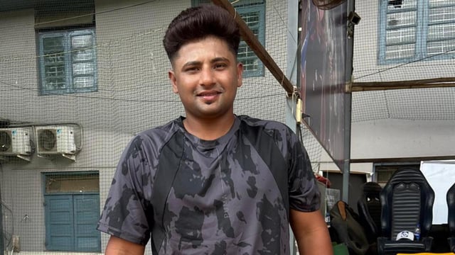 Sarfaraz Khan has been picked for India A tour of England beginning next month. (HT)