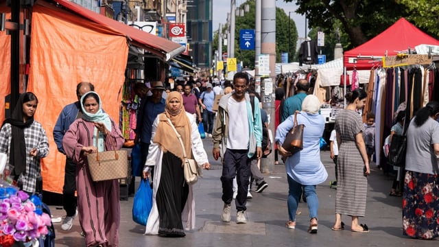 The poll found that 47 per cent of British Asians felt like a stranger in their country compared with 44 per cent of white Britons