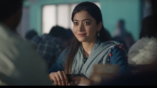 Rashmika Mandanna plays a college student in Rahul Ravindran's The Girlfriend.