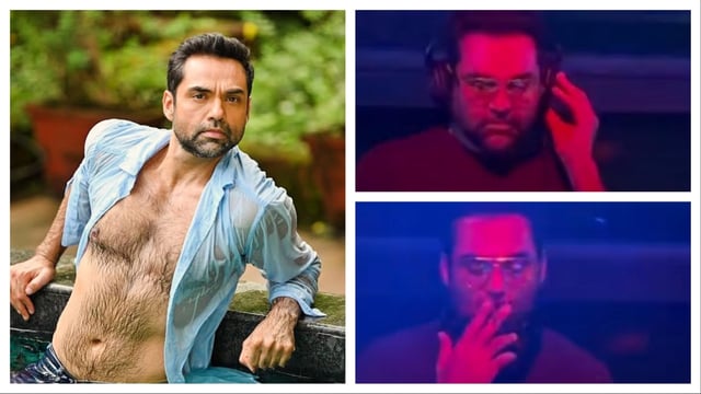 Abhay Deol has not shared a video of the outing on his social media handles yet.