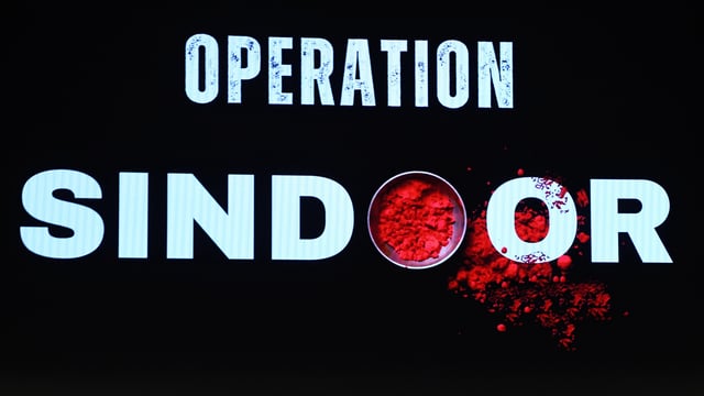 Operation Sindoor is the codename for India's military strikes in Pakistan and Pakistan-occupied-Kashmir

