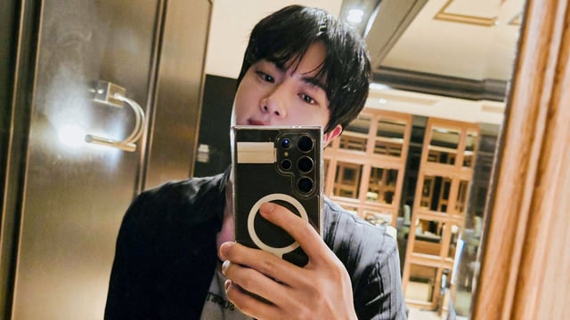 BTS' Jin had several requests for fans at an event held recently. 