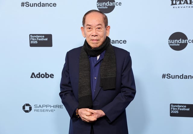 Photographer Nguyen Than Nghe attending the "The Stringer" premiere during the 2025 Sundance Film Festival in Park City, Utah.