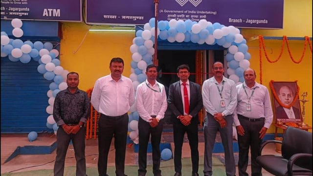 the Indian Overseas Bank’s branch in Jagargunda was inaugurated by chief minister Vishnu Deo Sai virtually on Sunday and started functioning on Monday.