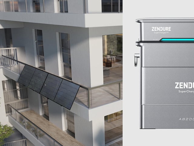 Der Zendure Hyper 2000 ist ein Hybrid-Wechselrichter, der durch Erweiterung mit den Batterien AB1000S oder 2000S zum Speichersystem wird.