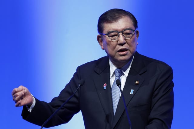 Shigeru Ishiba, Japan&#39;s prime minister, warned the country cannot afford tax cuts paid by issuing new debt.