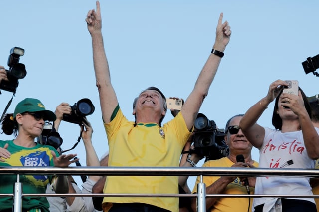 Former president Jair Bolsonaro is hoping for a political comeback in Brazil's elections in 2026, despite being barred from running