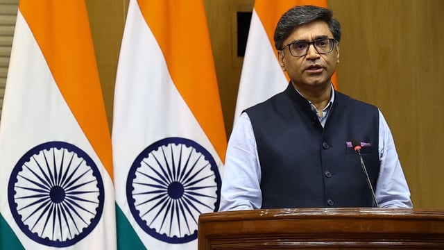 Foreign Secretary Vikram Misri. Reuters/File Photo
